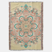 Mandala Kaleidoscope Mosaic - Blanket Decke (Vorderseite Vertikal)