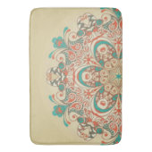 Mandala Kaleidoscope Mosaiic - Bathmat Badematte (Vorderseite Vertikal)