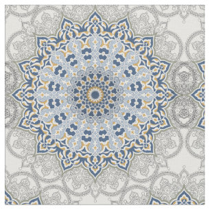 Mandala Kaleidoskop Vintages Blumenmuster Stoff