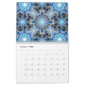 Mandala-Kalender zwei Kalender (Jan 2026)