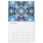 Mandala-Kalender zwei Kalender (Jan 2027)