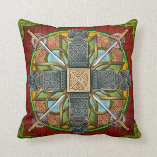 Mandala-keltisches Ruhm-Kissen Kissen