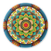  Mandala Keramik Knob Keramikknauf (Vorderseite)