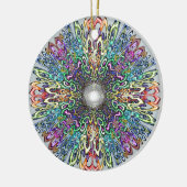 Mandala Keramik Ornament (Links)