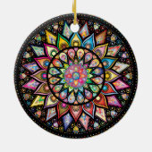 Mandala Keramik Ornament (Hinten)