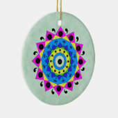 Mandala Keramik Ornament (Rechts)