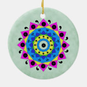 Mandala Keramik Ornament (Hinten)