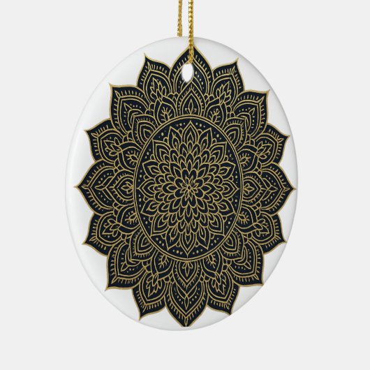 Mandala Keramik Ornament (Rechts)