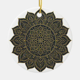 Mandala Keramik Ornament
