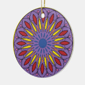 Mandala Keramik Ornament (Links)