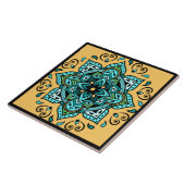 Mandala Keramik Tile Fliese (Seite)