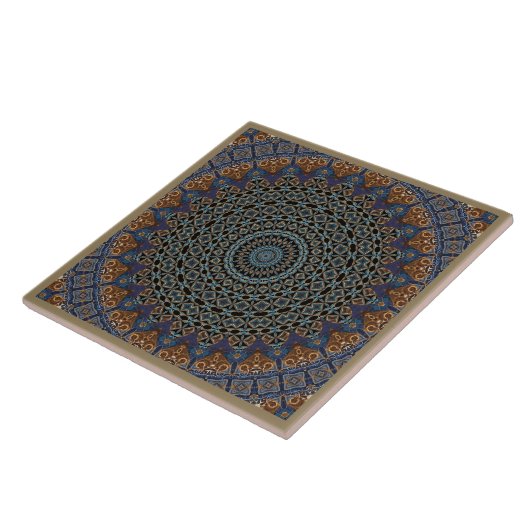 Mandala Keramik Tile Fliese (Seite)