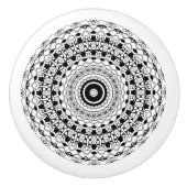 Mandala Keramikknauf (Vorderseite)