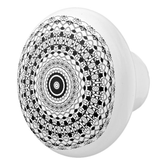 Mandala Keramikknauf (Rechts)