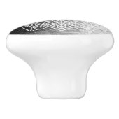 Mandala Keramikknauf (Seitenansicht)