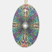 Mandala Keramikornament (Links)