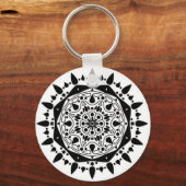 Mandala Keyring Schlüsselanhänger (Vorderseite)