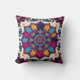 Mandala Kilim Lumbar Pillows: Bohemischer Flair Kissen
