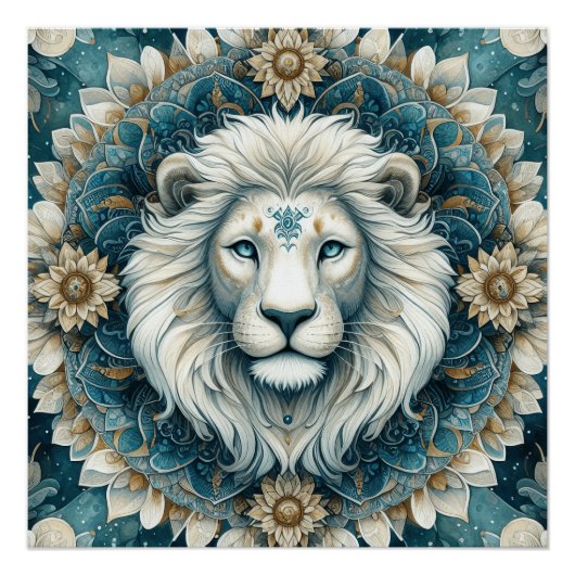 Mandala King Poster (Vorderseite)