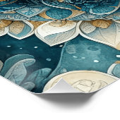 Mandala King Poster (Ecke)