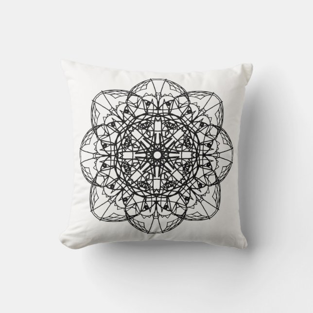 Mandala Kissen (Vorderseite)