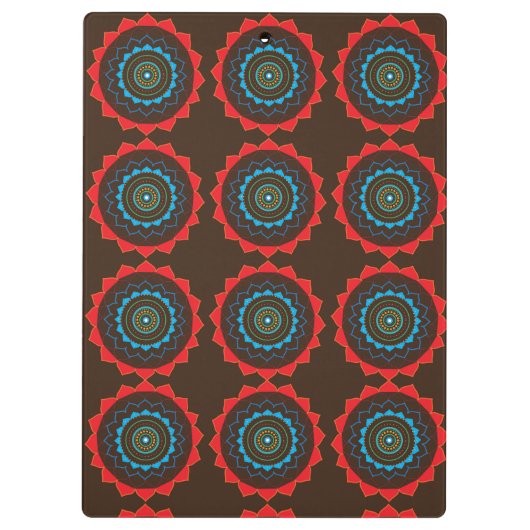 Mandala Klemmbrett (Rückseite)