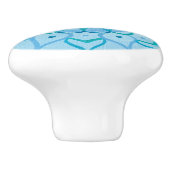 Mandala Knob Keramikknauf (Seitenansicht)
