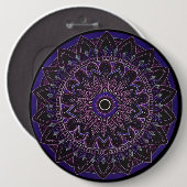 Mandala-Knopf Button (Vorne & Hinten)