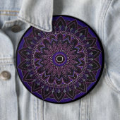 Mandala-Knopf Button (Beispiel)