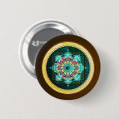 Mandala-Knopf Button (Vorne & Hinten)