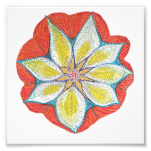 Mandala Kodak Berufliches Foto Paper (Satin) (Vorne)