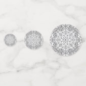 Mandala-Kollektion 4 Konfetti (Rückseiten)
