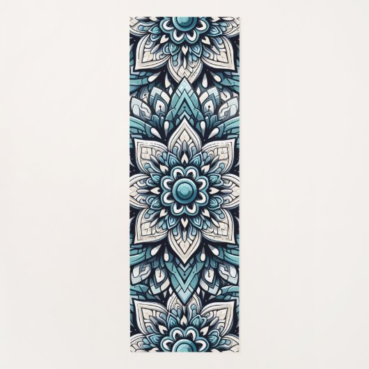 Mandala-Komposition Yogamatte (Vorderseite)