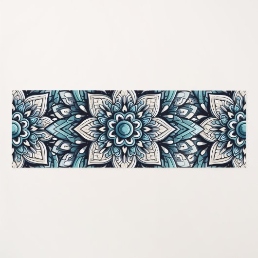 Mandala-Komposition Yogamatte (Vorderseite (Horizontal))
