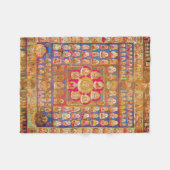 Mandala Kosmisches Diagramm für Meditation Fleecedecke (Vorderseite (Horizontal))