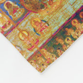 Mandala Kosmisches Diagramm für Meditation Fleecedecke (Ecke)