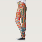 Mandala Kosmisches Diagramm für Meditation Leggings (Links)