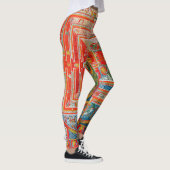 Mandala Kosmisches Diagramm für Meditation Leggings (Rechts)