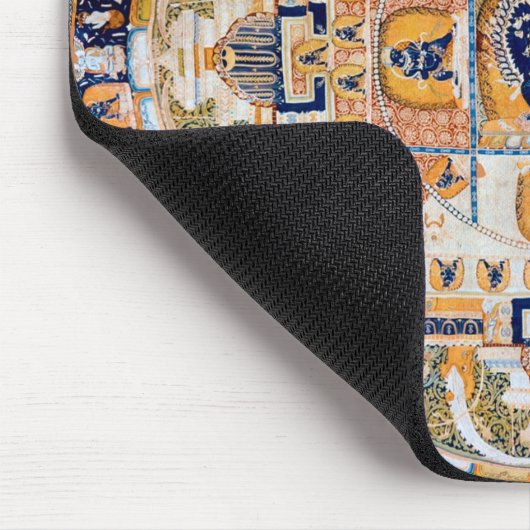 Mandala Kosmisches Diagramm für Meditation Mousepad (Ecke)