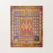 Mandala Kosmisches Diagramm für Meditation Puzzle (Vertikal)