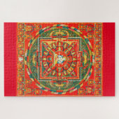 Mandala Kosmisches Diagramm für Meditation Puzzle (Horizontal)