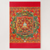 Mandala Kosmisches Diagramm für Meditation Puzzle (Vertikal)