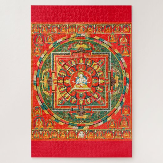 Mandala Kosmisches Diagramm für Meditation Puzzle (Vertikal)