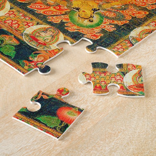 Mandala Kosmisches Diagramm für Meditation Puzzle (Seite)