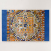 Mandala Kosmisches Diagramm für Meditation Puzzle (Horizontal)