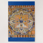 Mandala Kosmisches Diagramm für Meditation Puzzle (Vertikal)