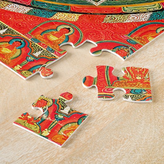 Mandala Kosmisches Diagramm für Meditation Puzzle (Seite)