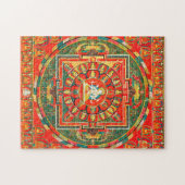 Mandala Kosmisches Diagramm für Meditation Puzzle (Horizontal)