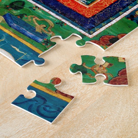 Mandala Kosmisches Diagramm für Meditation Puzzle (Seite)