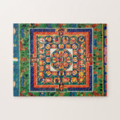 Mandala Kosmisches Diagramm für Meditation Puzzle (Horizontal)